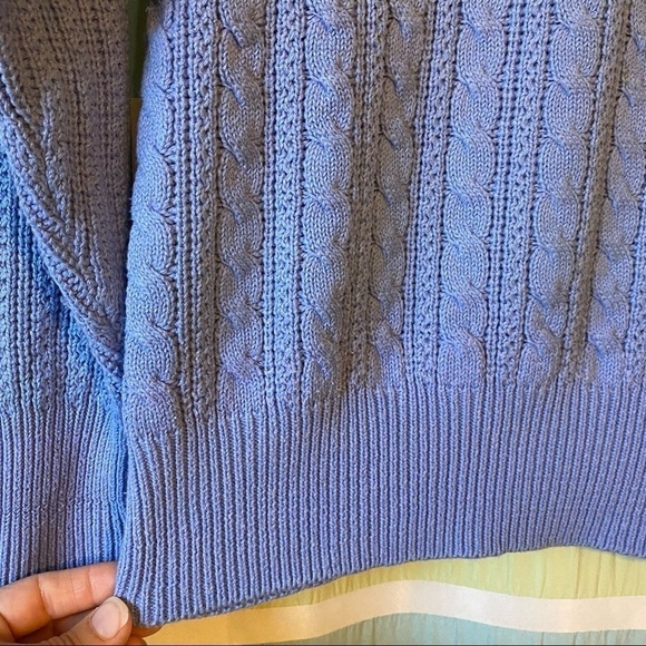 Lacoste Izod Vintage Knit Crewneck Sweater Sz Med - Picture 4 of 9